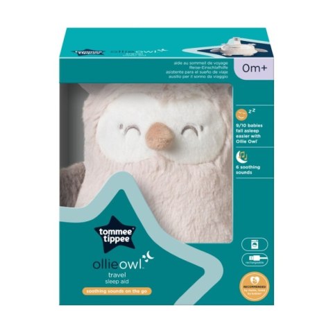 TOMMEE TIPPEE TTP491648 Pluszowa szumiąca Sowa Ollie Ravel TOMMEE TIPPEE TTP491648 Pluszowa szumiąca Sowa Ollie Ravel
