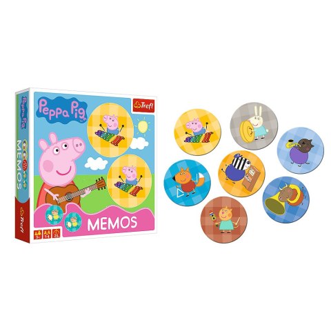 TREFL 01893 Gra Memos Peppa TREFL 01893 Gra Memos Peppa