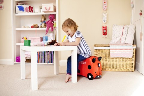 TRUNKI TRU-L092 Walizeczka jeżdżąca Zwierzątka BIEDRONKA HARLEY TRUNKI TRU-L092 Walizeczka jeżdżąca Zwierzątka BIEDRONKA HARLEY