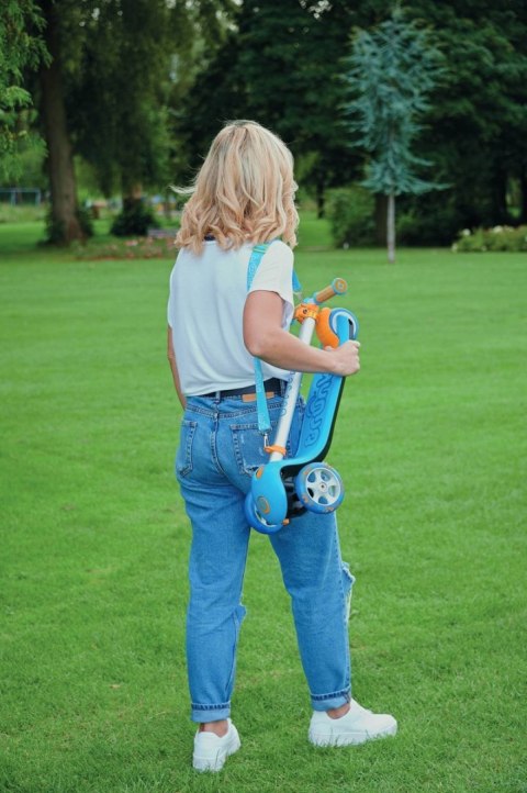 TRUNKI TRU-SCL-EU-ZZ-01 Składana hulajnoga Trunki - niebieska, duża TRUNKI TRU-SCL-EU-ZZ-01 Składana hulajnoga Trunki - niebieska, duża