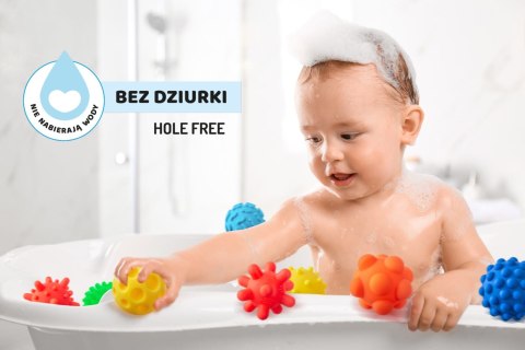 TULLO 419 Piłeczki sensoryczne Sensorki 8 szt bez dziurki TULLO 419 Piłeczki sensoryczne Sensorki 8 szt bez dziurki