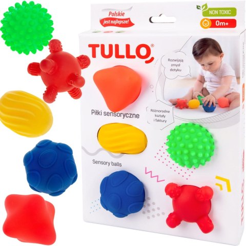 TULLO 420 Piłki sensoryczne 5 szt TULLO 420 Piłki sensoryczne 5 szt