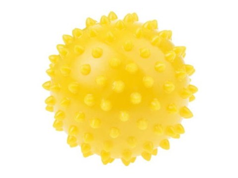 TULLO 437 Piłka sensoryczna do masażu i rehabilitacji 7,6cm żółty TULLO 437 Piłka sensoryczna do masażu i rehabilitacji 7,6cm żółty