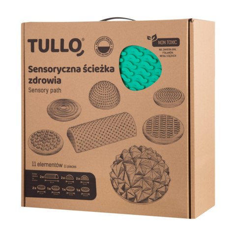 TULLO 489 Ścieżka sensoryczna 11 szt.