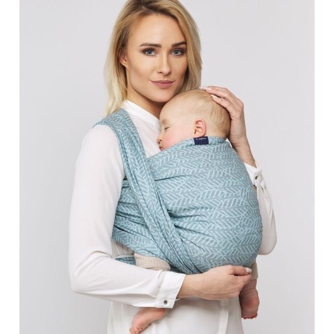 WOMAR N17 Chusta Zaffiro Be Close karton miętowe liście WOMAR N17 Chusta Zaffiro Be Close karton miętowe liście