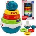 WOOPIE 43117 Zabawka sensoryczna Wieża Dino WOOPIE 43117 Zabawka sensoryczna Wieża Dino