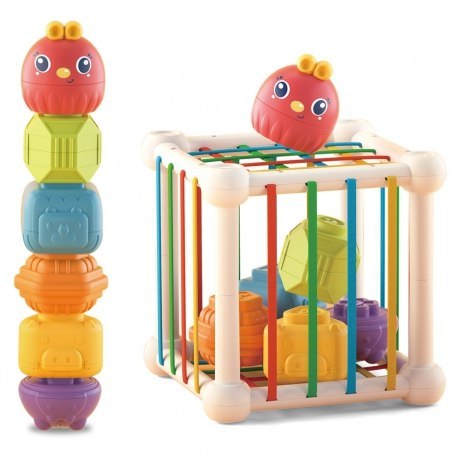 WOOPIE 44312 Elastyczna kostka sensoryczna Sorter 7 el. WOOPIE 44312 Elastyczna kostka sensoryczna Sorter 7 el.
