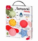 TULLO 496 Piłeczki sensoryczne Sensorki 5 szt. bez dziurki pastelowe