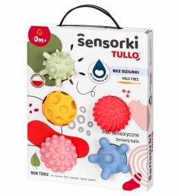 TULLO 496 Piłeczki sensoryczne Sensorki 5 szt. bez dziurki pastelowe