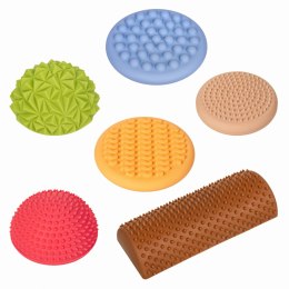 TULLO 605 Ścieżka sensoryczna 6 szt pastelowa
