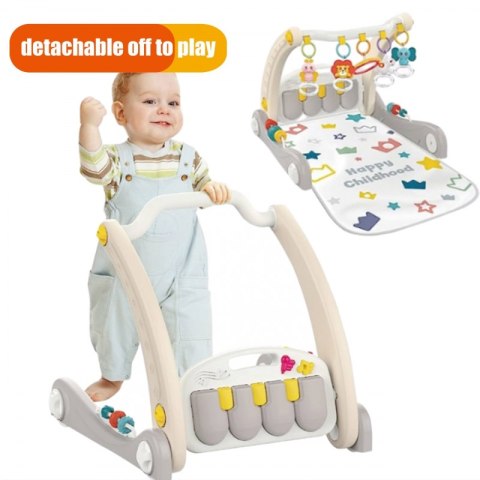 WOOPIE 49300 Mata z pałąkiem pchacz 2w1 pianinko WOOPIE 49300 Mata z pałąkiem pchacz 2w1 pianinko
