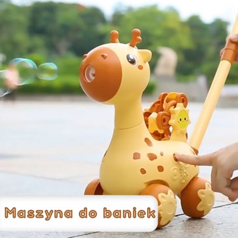 WOOPIE 50629 Pchacz Żyrafka 2w1 Bubble WOOPIE 50629 Pchacz Żyrafka 2w1 Bubble