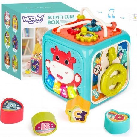 WOOPIE 51565 Kostka sensoryczna edukacyjna Montessori WOOPIE 51565 Kostka sensoryczna edukacyjna Montessori