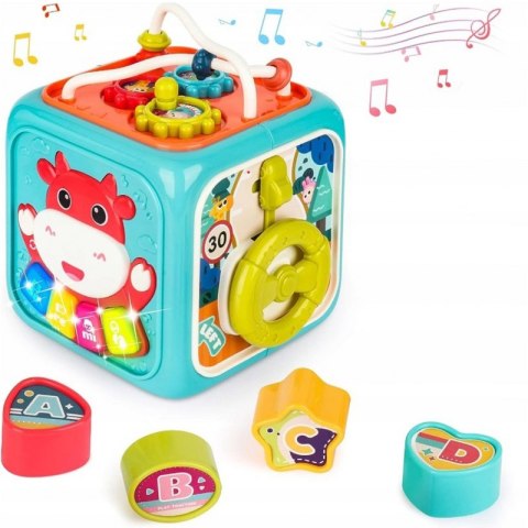 WOOPIE 51565 Kostka sensoryczna edukacyjna Montessori WOOPIE 51565 Kostka sensoryczna edukacyjna Montessori