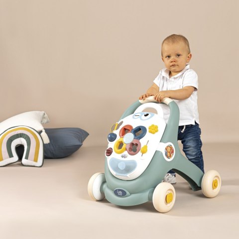 Smoby SMOBY Little Chodzik 3w1 Pchacz Interaktywny Wózek Smoby SMOBY Little Chodzik 3w1 Pchacz Interaktywny Wózek
