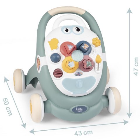 Smoby SMOBY Little Chodzik 3w1 Pchacz Interaktywny Wózek Smoby SMOBY Little Chodzik 3w1 Pchacz Interaktywny Wózek