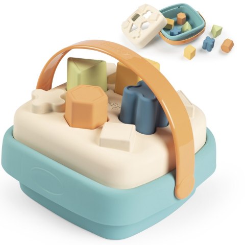 Smoby SMOBY Little Green Sorter w Koszyku Bioplastik Smoby SMOBY Little Green Sorter w Koszyku Bioplastik