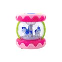 Woopie Baby WOOPIE BABY Bębenek Pozytywka Projektor 3w1 Zabawka Muzyczna dla Niemowląt + Walec Roller do Nauki Raczkowania