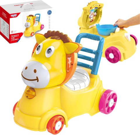 Woopie Baby WOOPIE BABY Chodzik Jeździk Nocnik 3w1 Osiołek Woopie Baby WOOPIE BABY Chodzik Jeździk Nocnik 3w1 Osiołek