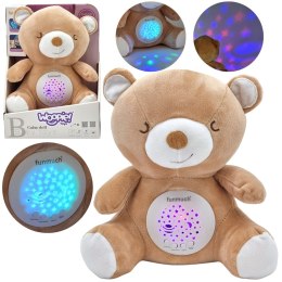 Woopie Baby WOOPIE BABY Przytulanka Usypiacz Projektor 2w1 Miś - 10 Kołysanek