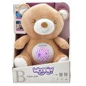 Woopie Baby WOOPIE BABY Przytulanka Usypiacz Projektor 2w1 Miś - 10 Kołysanek