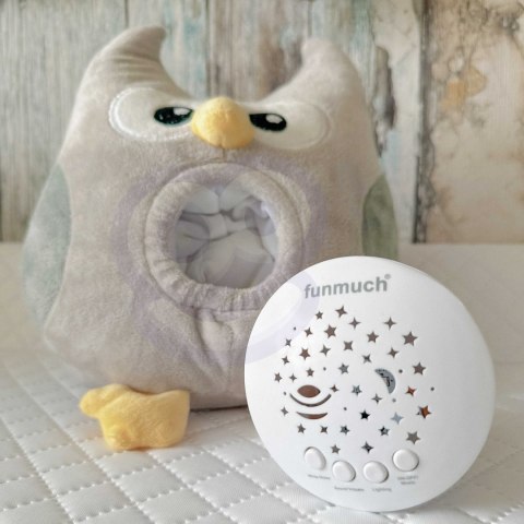 Woopie Baby WOOPIE BABY Przytulanka Usypiacz Projektor 2w1 Sówka - 10 Kołysanek Woopie Baby WOOPIE BABY Przytulanka Usypiacz Projektor 2w1 Sówka - 10 Kołysanek