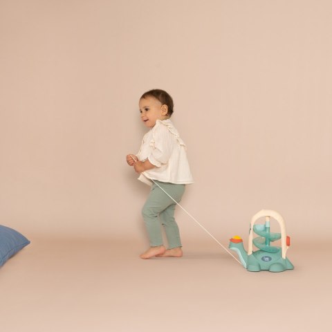 Smoby SMOBY LITTLE Żółw do Ciągnięcia ze Zjeżdżalnią dla Piłeczek 12m+ Smoby SMOBY LITTLE Żółw do Ciągnięcia ze Zjeżdżalnią dla Piłeczek 12m+