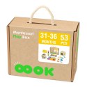 Tooky Toy TOOKY TOY Box Pudełko XXL Montessori Edukacyjne 7w1 Sensoryczne 31-36 Mies.