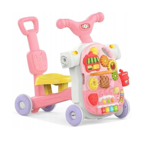 Woopie Baby WOOPIE BABY Chodzik 5w1 Multifunkcyjny Różowy 1+ Woopie Baby WOOPIE BABY Chodzik 5w1 Multifunkcyjny Różowy 1+