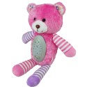 Woopie Baby WOOPIE BABY Przytulanka Usypiacz Projektor 2w1 Różowy Miś - 10 Kołysanek