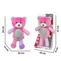 Woopie Baby WOOPIE BABY Przytulanka Usypiacz Projektor 2w1 Różowy Miś - 10 Kołysanek