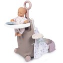 Smoby SMOBY Baby Nurse Wielofunkcyjna Walizka z łóżeczkiem dla lalki Smoby SMOBY Baby Nurse Wielofunkcyjna Walizka z łóżeczkiem dla lalki