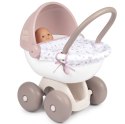 Smoby SMOBY Baby Nurse Wózek Głęboki dla lalki z plastikowym daszkiem Smoby SMOBY Baby Nurse Wózek Głęboki dla lalki z plastikowym daszkiem