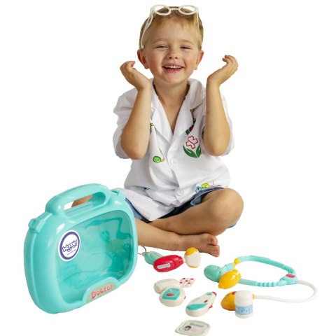 Woopie WOOPIE Zestaw Lekarski Mały Lekarza Doktor w Walizce Światło Dźwięk + Akc. Woopie WOOPIE Zestaw Lekarski Mały Lekarza Doktor w Walizce Światło Dźwięk + Akc.
