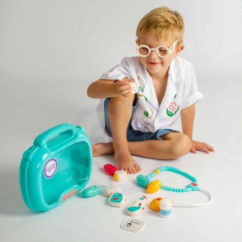 Woopie WOOPIE Zestaw Lekarski Mały Lekarza Doktor w Walizce Światło Dźwięk + Akc. Woopie WOOPIE Zestaw Lekarski Mały Lekarza Doktor w Walizce Światło Dźwięk + Akc.