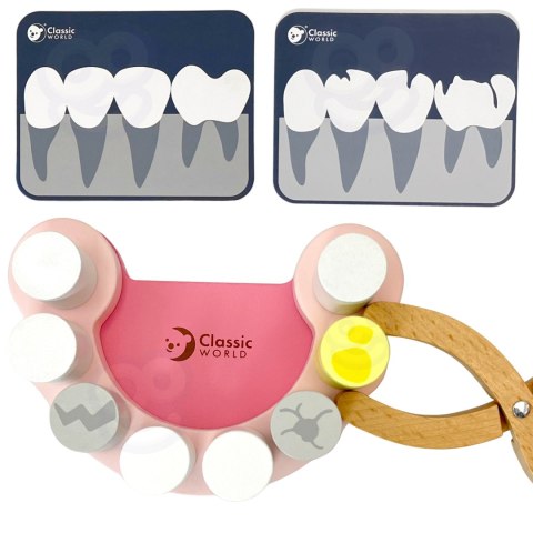 Classic World CLASSIC WORLD Zestaw Małego Dentysty Walizka Lekarza 18 el. Classic World CLASSIC WORLD Zestaw Małego Dentysty Walizka Lekarza 18 el.