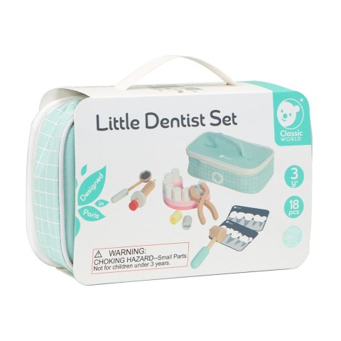 Classic World CLASSIC WORLD Zestaw Małego Dentysty Walizka Lekarza 18 el. Classic World CLASSIC WORLD Zestaw Małego Dentysty Walizka Lekarza 18 el.