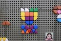 Masterkidz MASTERKIDZ Zestaw Kołeczki w kształcie figur geometrycznych 64szt do tablic STEM