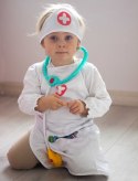 Woopie WOOPIE Strój Pielęgniarki Kitel Fartuszek z Czepkiem Pielęgniarki Woopie WOOPIE Strój Pielęgniarki Kitel Fartuszek z Czepkiem Pielęgniarki