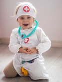 Woopie WOOPIE Strój Pielęgniarki Kitel Fartuszek z Czepkiem Pielęgniarki Woopie WOOPIE Strój Pielęgniarki Kitel Fartuszek z Czepkiem Pielęgniarki