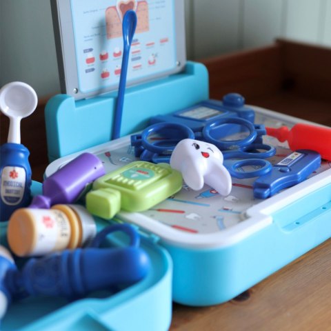 Woopie WOOPIE Zestaw Małego Dentysty Lekarza 33 el. Woopie WOOPIE Zestaw Małego Dentysty Lekarza 33 el.