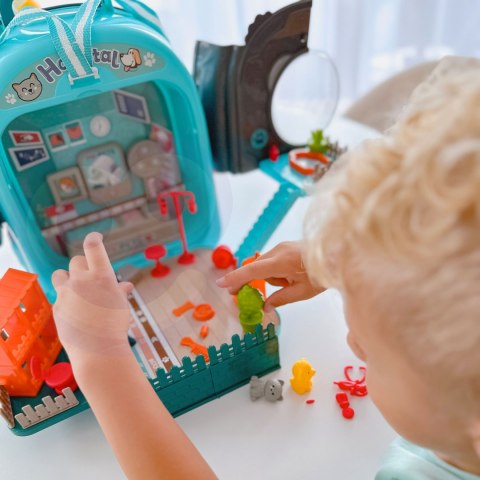 Woopie WOOPIE Zestaw Małego Weterynarza 3w1 Domek w Plecaku Piesek Woopie WOOPIE Zestaw Małego Weterynarza 3w1 Domek w Plecaku Piesek