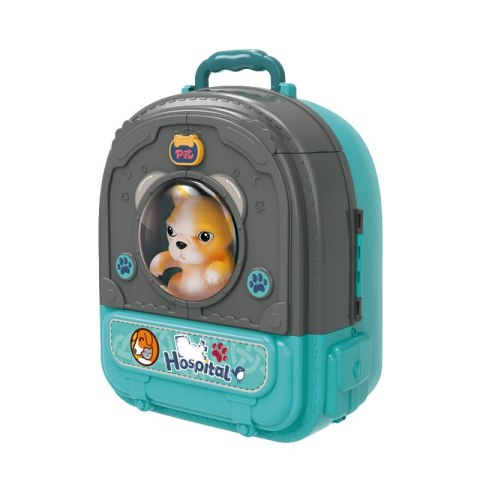 Woopie WOOPIE Zestaw Małego Weterynarza 3w1 Domek w Plecaku Piesek Woopie WOOPIE Zestaw Małego Weterynarza 3w1 Domek w Plecaku Piesek