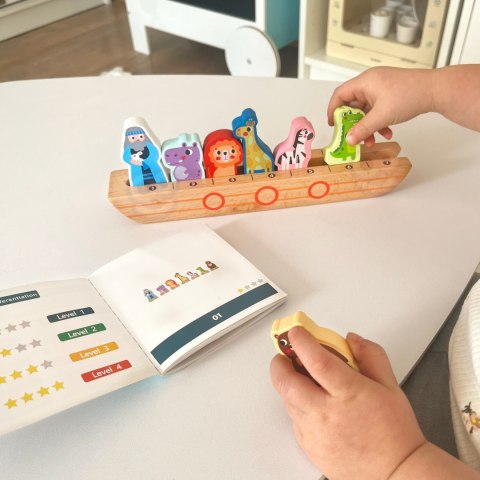 Tooky Toy TOOKY TOY Drewniana Układanka Łamigłówki dla Dzieci Noe i Zwierzęta Tooky Toy TOOKY TOY Drewniana Układanka Łamigłówki dla Dzieci Noe i Zwierzęta