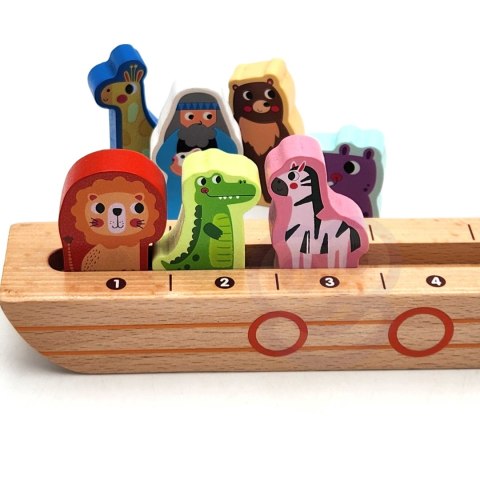 Tooky Toy TOOKY TOY Drewniana Układanka Łamigłówki dla Dzieci Noe i Zwierzęta Tooky Toy TOOKY TOY Drewniana Układanka Łamigłówki dla Dzieci Noe i Zwierzęta