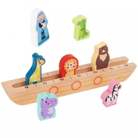 Tooky Toy TOOKY TOY Drewniana Układanka Łamigłówki dla Dzieci Noe i Zwierzęta Tooky Toy TOOKY TOY Drewniana Układanka Łamigłówki dla Dzieci Noe i Zwierzęta