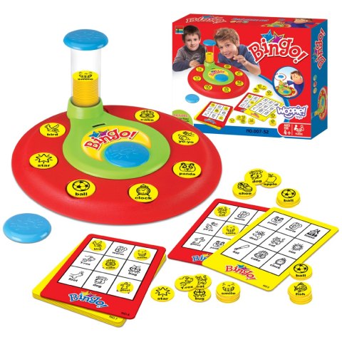 Woopie WOOPIE Bingo Gra Dopasuj Żetony Planszowa Rodzinna Woopie WOOPIE Bingo Gra Dopasuj Żetony Planszowa Rodzinna