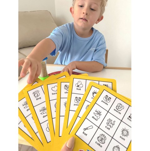 Woopie WOOPIE Bingo Gra Dopasuj Żetony Planszowa Rodzinna Woopie WOOPIE Bingo Gra Dopasuj Żetony Planszowa Rodzinna