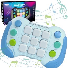 Woopie WOOPIE Elektroniczna Gra Zręcznościowa Pop-It Fidget Toy Gamepad Niebieski