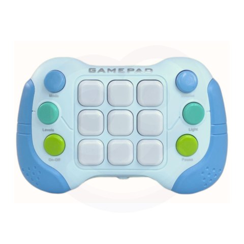 Woopie WOOPIE Elektroniczna Gra Zręcznościowa Pop-It Fidget Toy Gamepad Niebieski Woopie WOOPIE Elektroniczna Gra Zręcznościowa Pop-It Fidget Toy Gamepad Niebieski